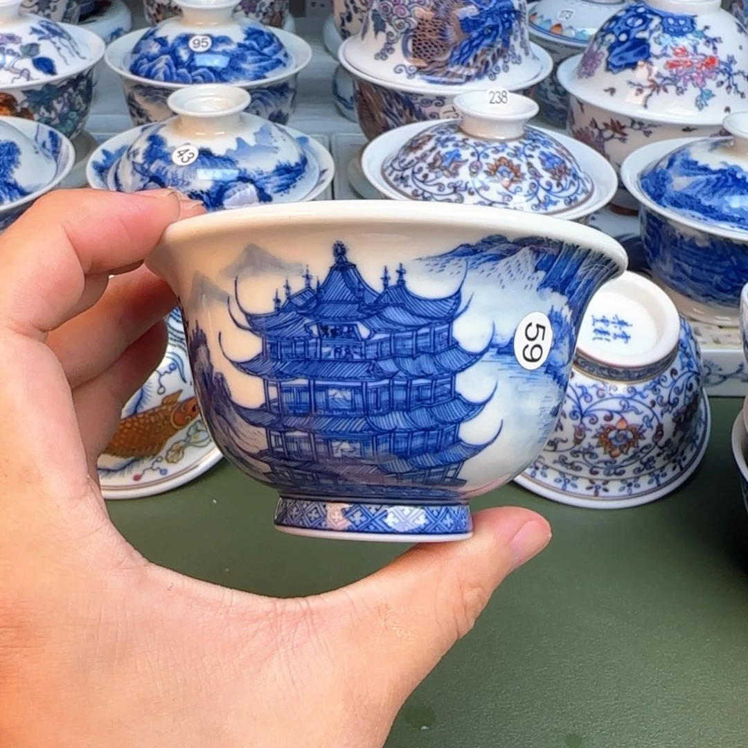 彦祖纯手工手绘茶具59