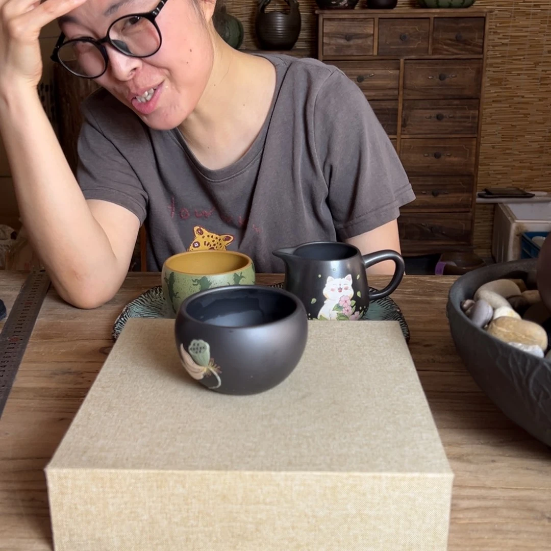 紫砂茶叶盒二级品427777777777777777