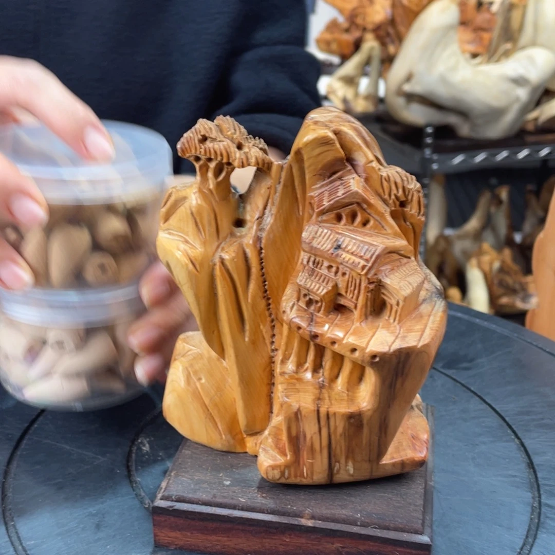 柏木（崖柏）山水倒流香送两盒香