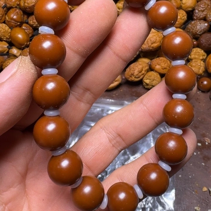 橄榄核手串我是真的