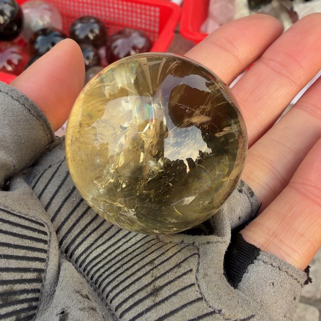 未镶嵌黄晶摆件未镶嵌天然水晶摆件