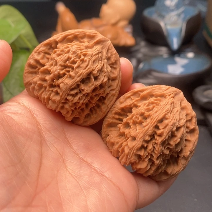 文玩核桃把件涿鹿丑南疆45尺