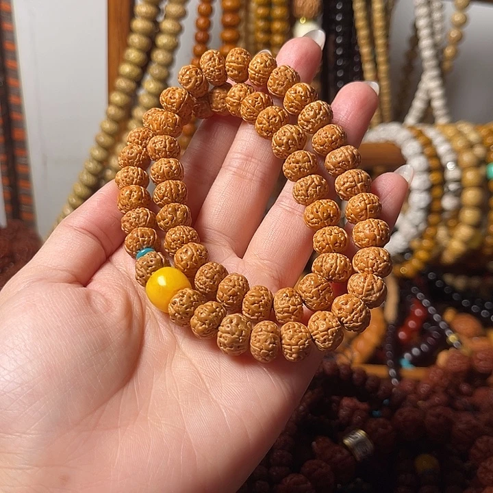 手串金刚菩提老树王原皮双圈1.0