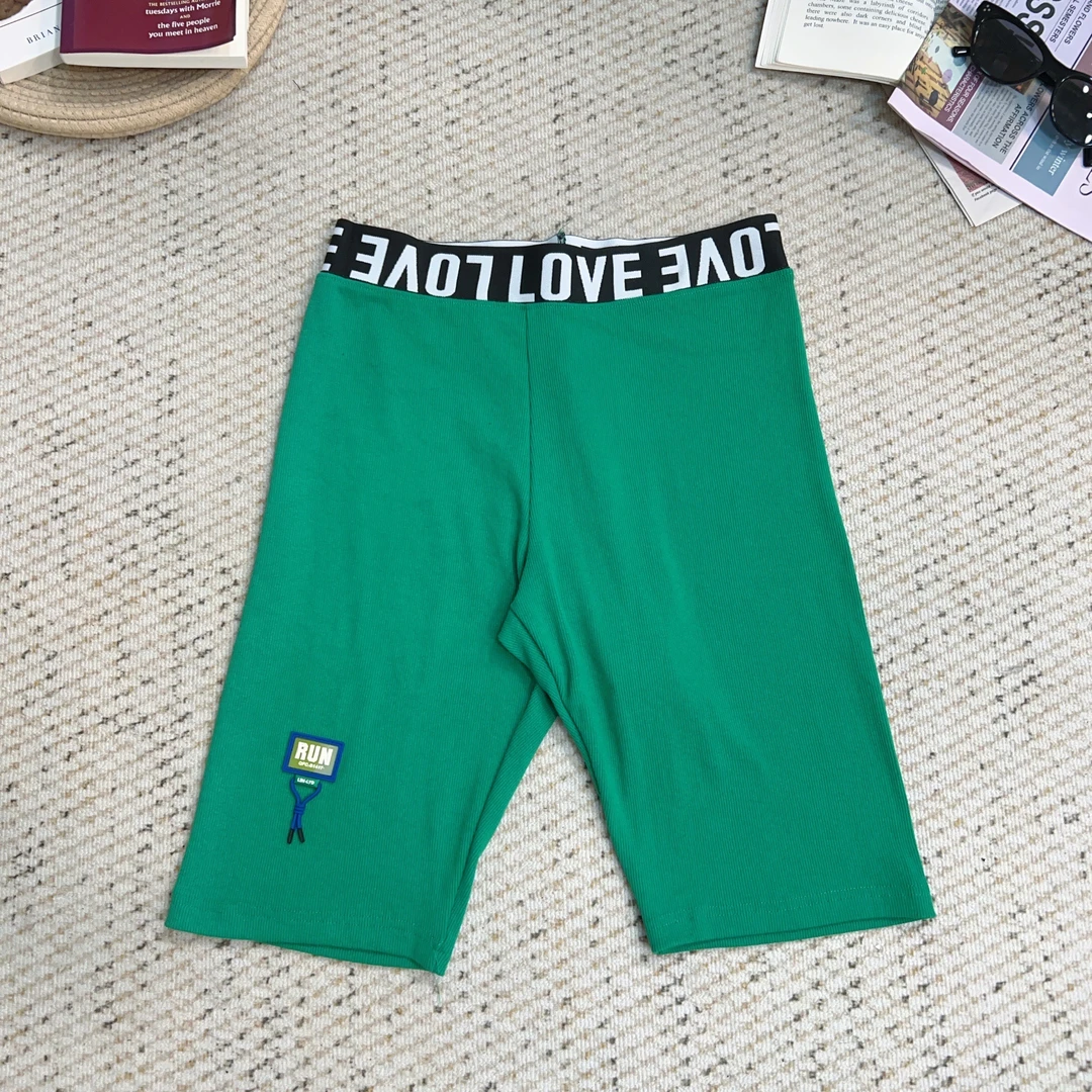 2025夏季新款休闲运动健身透气纯色鲨鱼裤4005