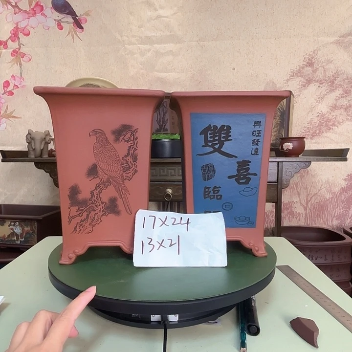 紫砂花盆宜兴紫砂