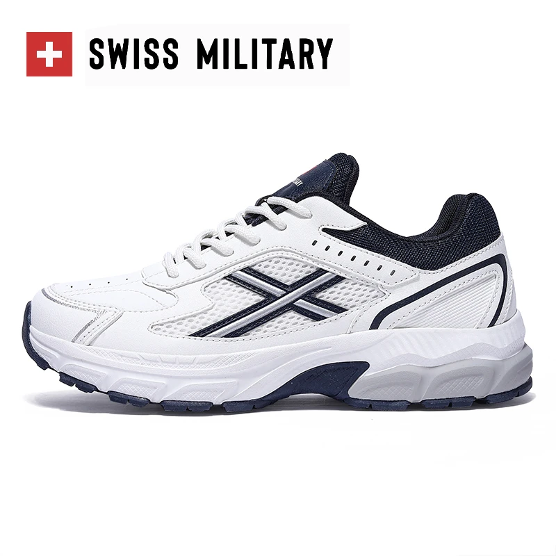 SWISS MILITARY2024瑞士军工男女百搭爆款时尚透气户外运动鞋1312
