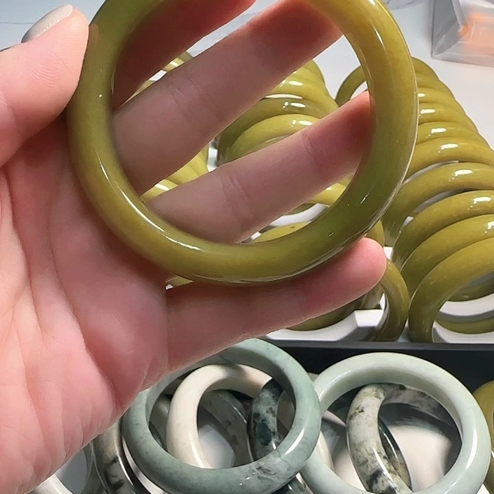 蛇纹石玉合金手镯