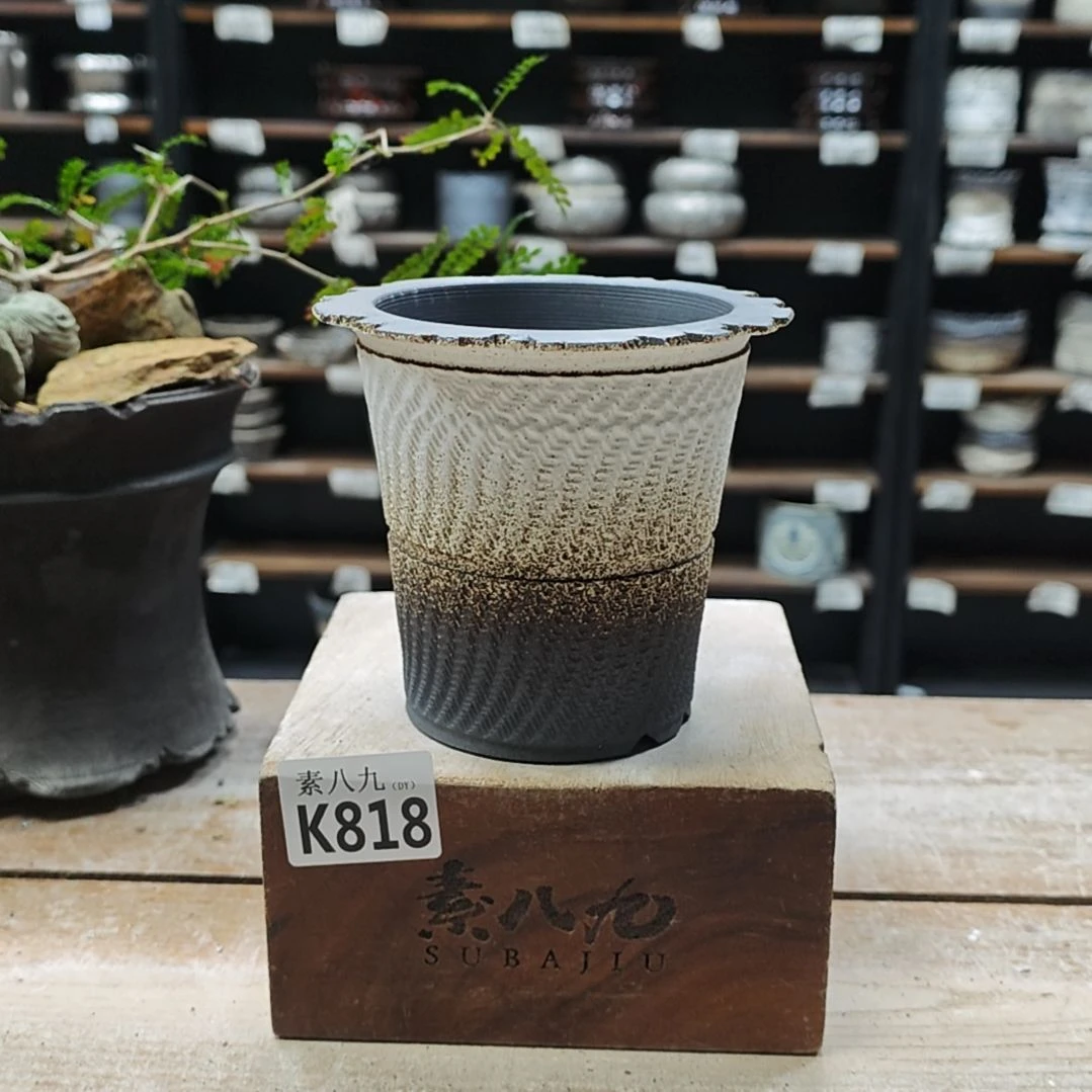 陶瓷素八九陶瓷内口9.5高14.5