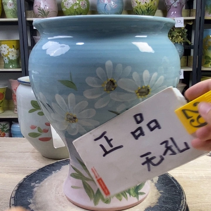 景德镇高温陶瓷花盆