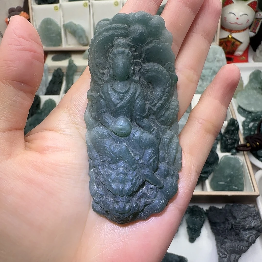 星****未镶嵌定制翡翠大威天龙翡翠定制