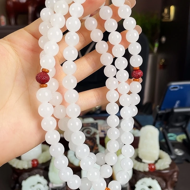 和田玉未镶嵌颈饰定制发货