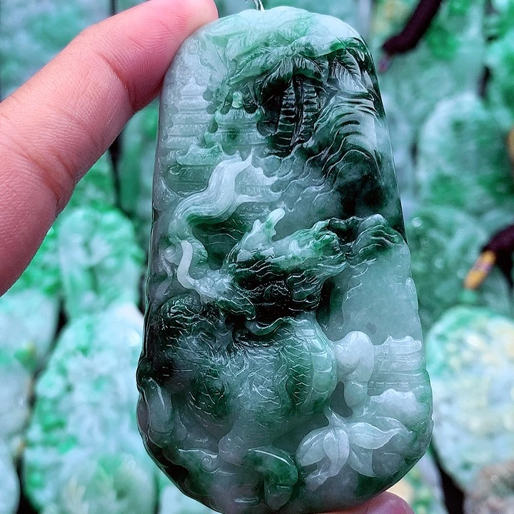翡翠吊坠(不含链)未镶嵌