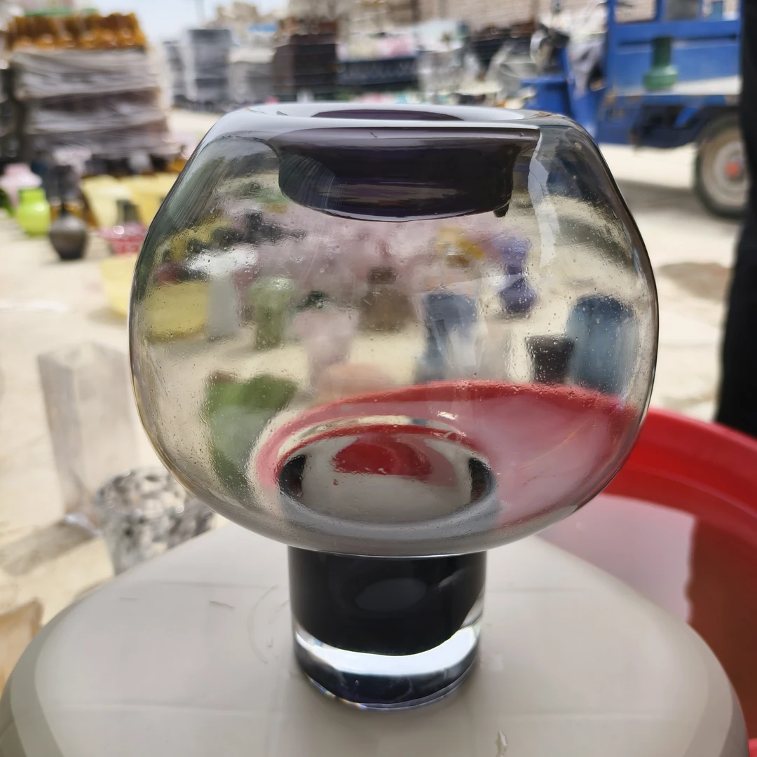欧式创意玻璃花瓶轻奢高级感水养鲜花餐桌装饰摆件
