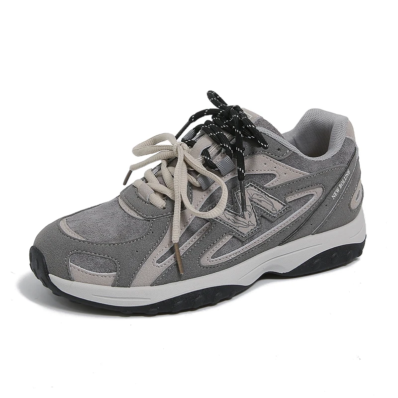 NEW BOLUNE/新百伦新款861皮面透气休闲运动百搭老爹鞋