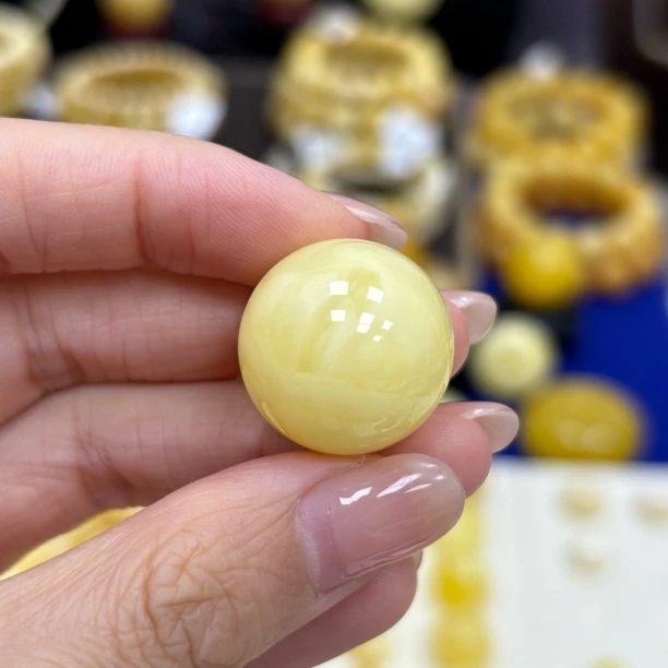 20.2mm · 1小妖珠宝天然原矿琥珀蜜蜡