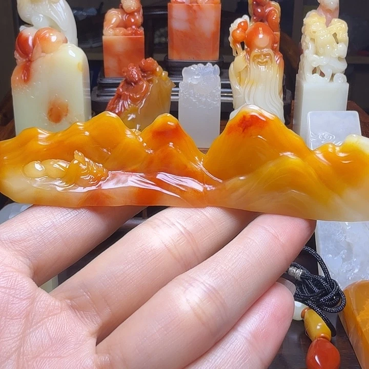 泥塑d*武寿山黄芙蓉山子