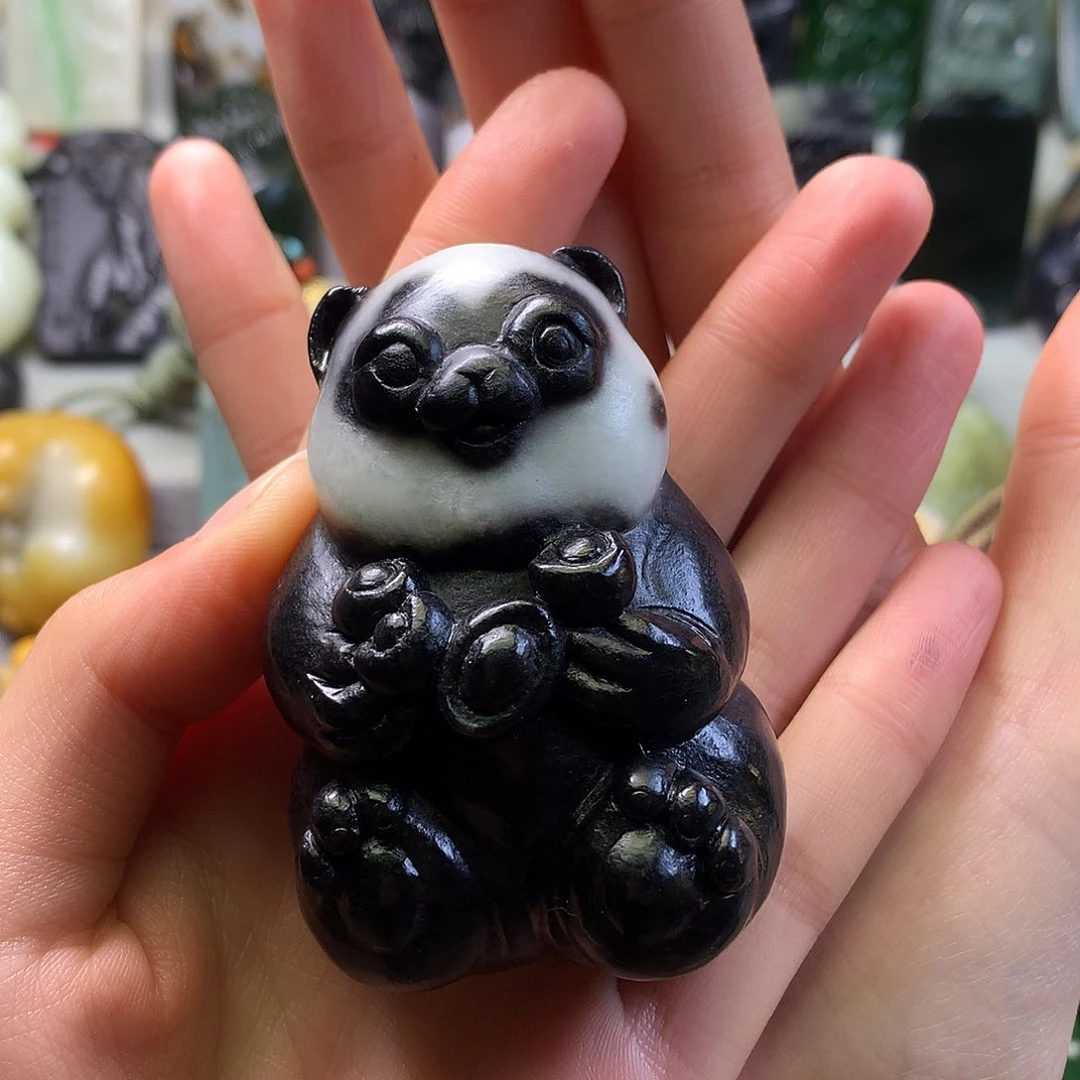 未镶嵌和田玉把件喜*欢