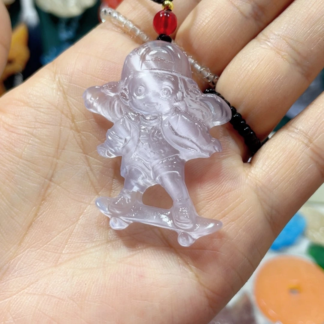 【闪购商品】未镶嵌岫玉颈饰27项链
