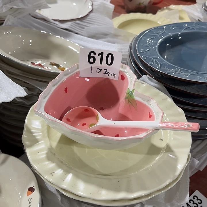 搪瓷微瑕外贸陶瓷餐具610