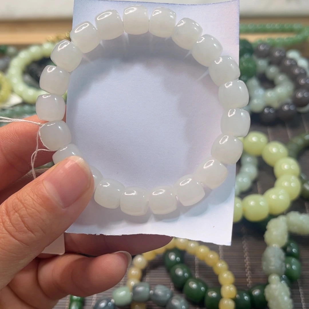 和田玉手链未镶嵌