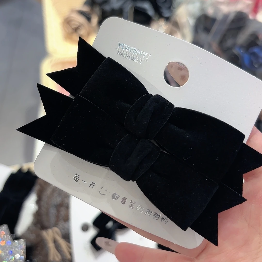 皮质铁合金发饰发夹