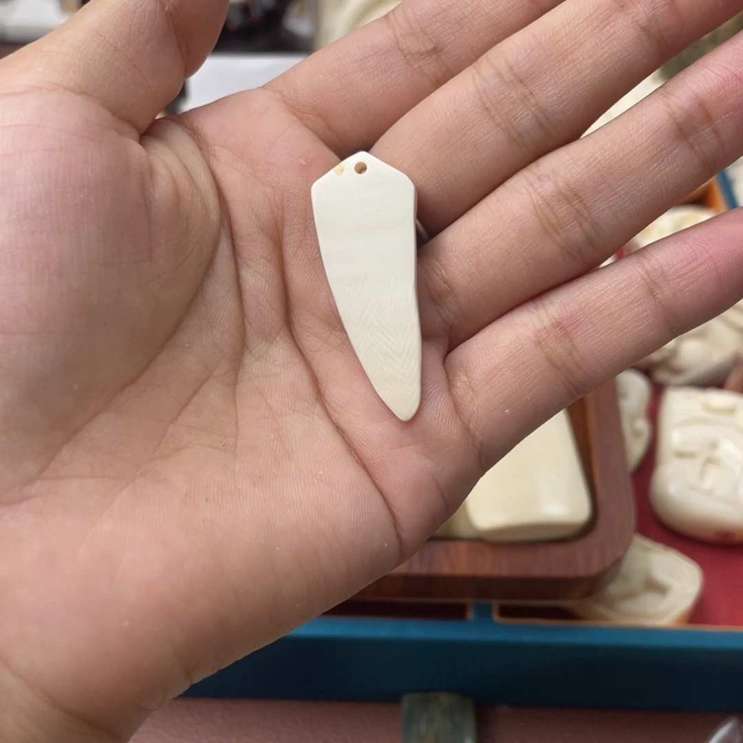 猛犸象牙手串/手链/手镯牙髓牙尖吊坠