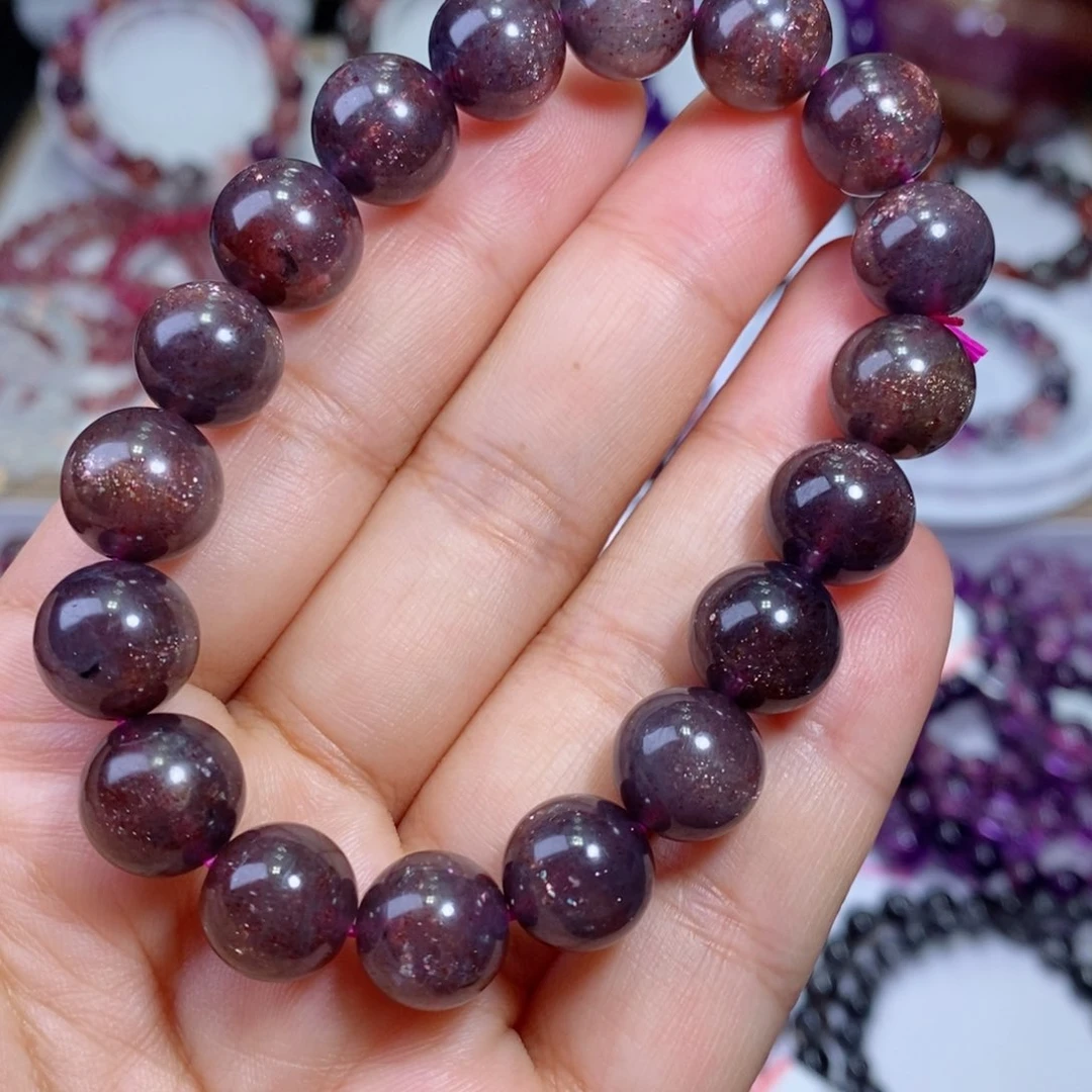 堇青石手链未镶嵌