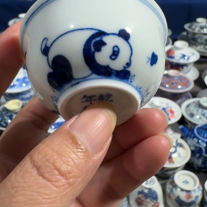 景德镇手工手绘杯