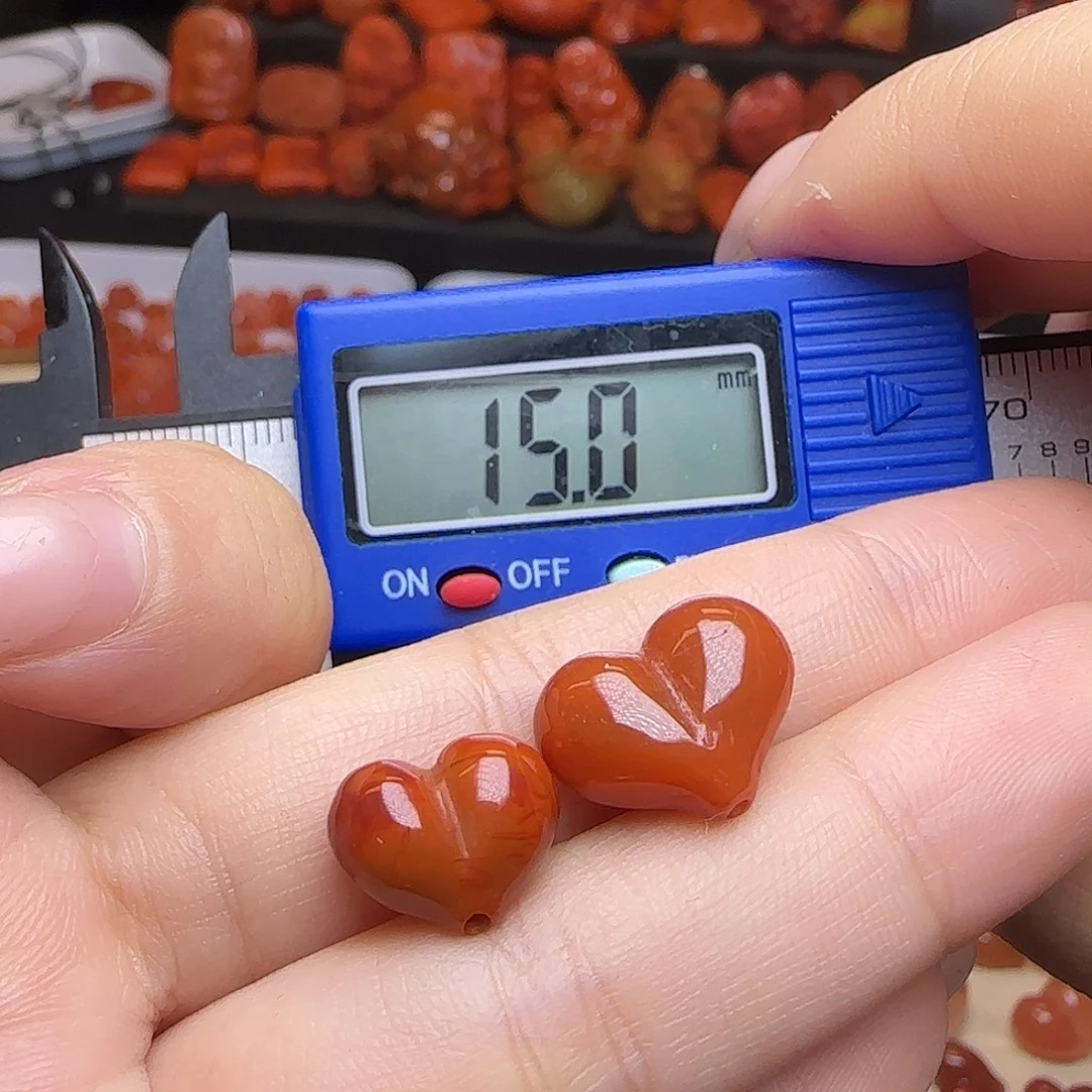 南红玛瑙未镶嵌吊坠(不含链)