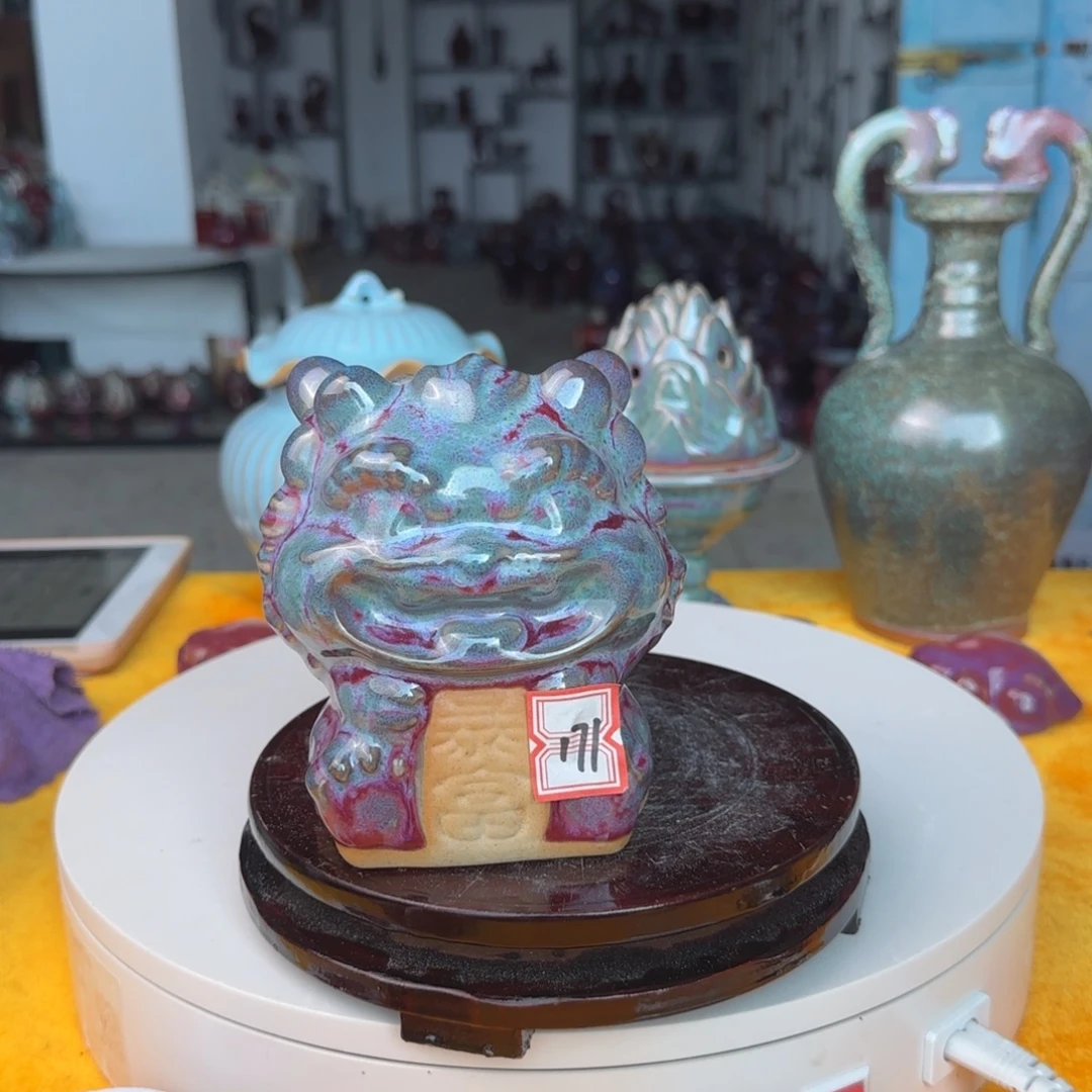 摆件郑家钧瓷摆件