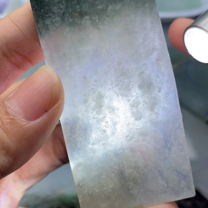 定制翡翠未镶嵌片料定制不退不换