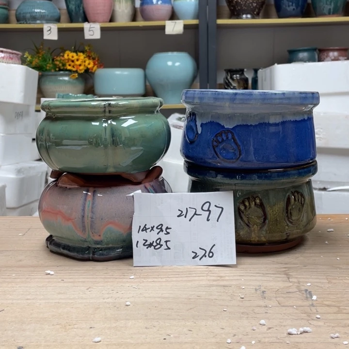 紫砂花盆多肉花盆微瑕97