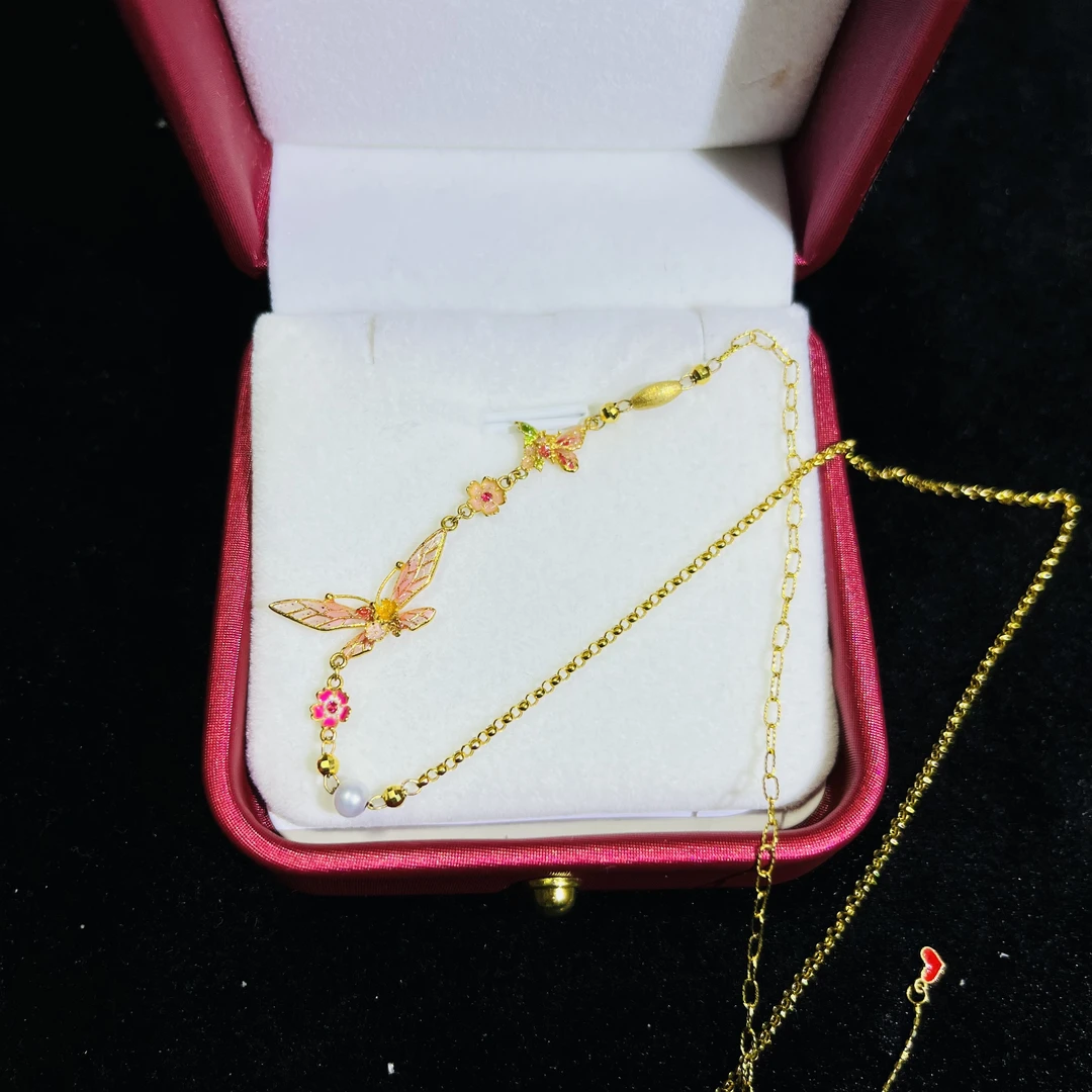 杨教授珠宝18K金配件  蝴蝶配件   CY    YXDIY0102