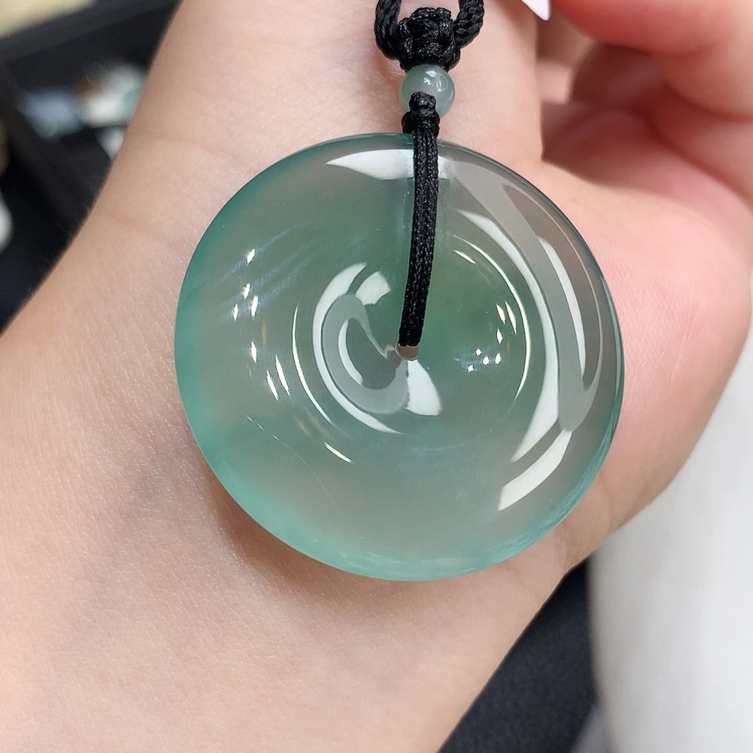 翡翠未镶嵌胸饰翡翠72，34.2/6