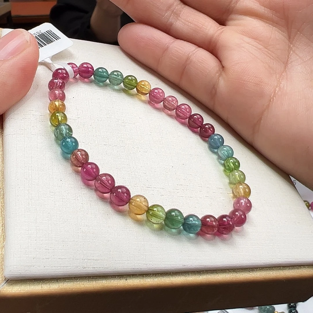 手串碧玺未镶嵌5.mmmmmmmm