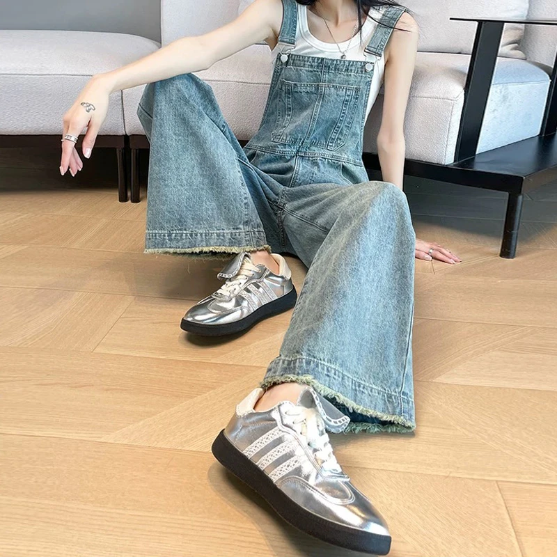 【601-660】款牛仔背带长裤【直播拍链接】直筒宽松牛仔阔腿背带裤