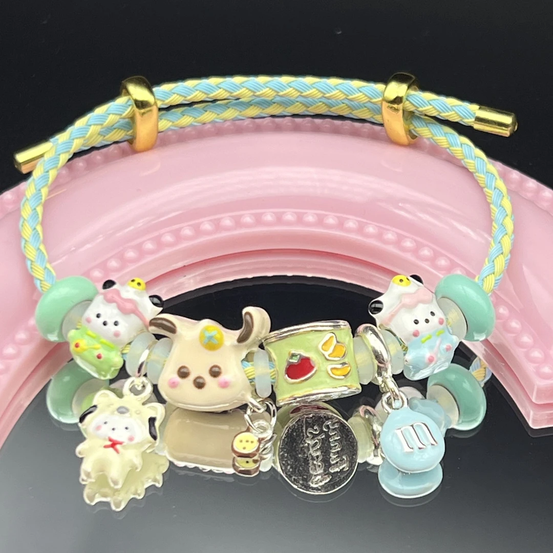 beads手链小帕便当小帕纯享合金滴油串珠diy手链