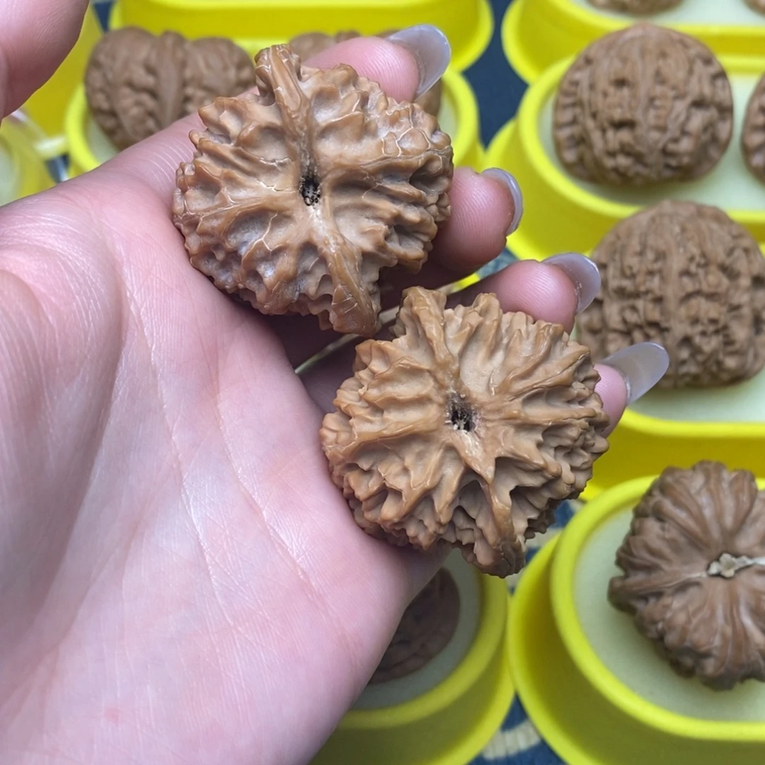 文玩核桃把件42苹果