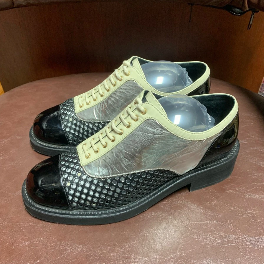 99新  鞋 香奈儿 经典牛津鞋 36码原盒配件 成色很新