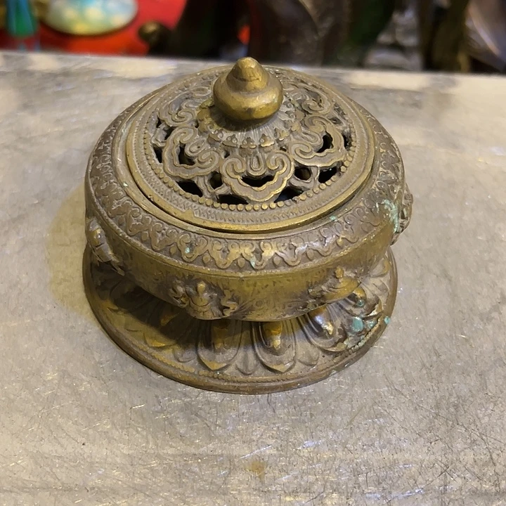 黄铜摆件，文房工艺品摆件