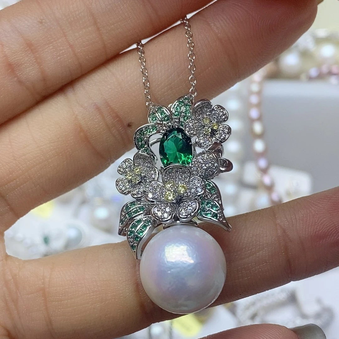 未镶嵌淡水珍珠吊坠