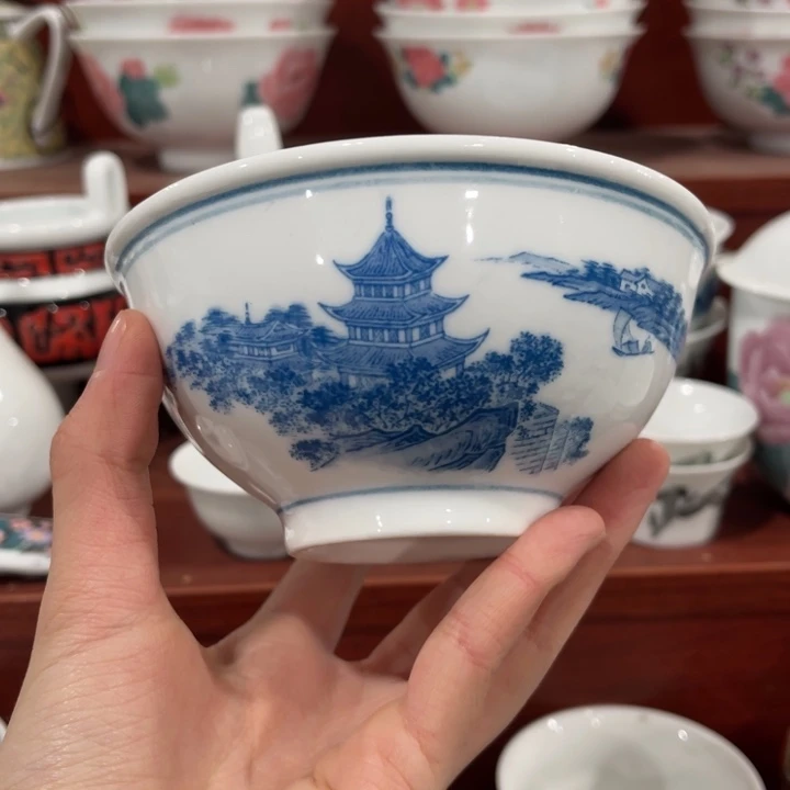 醴陵釉下高温瓷12厘米