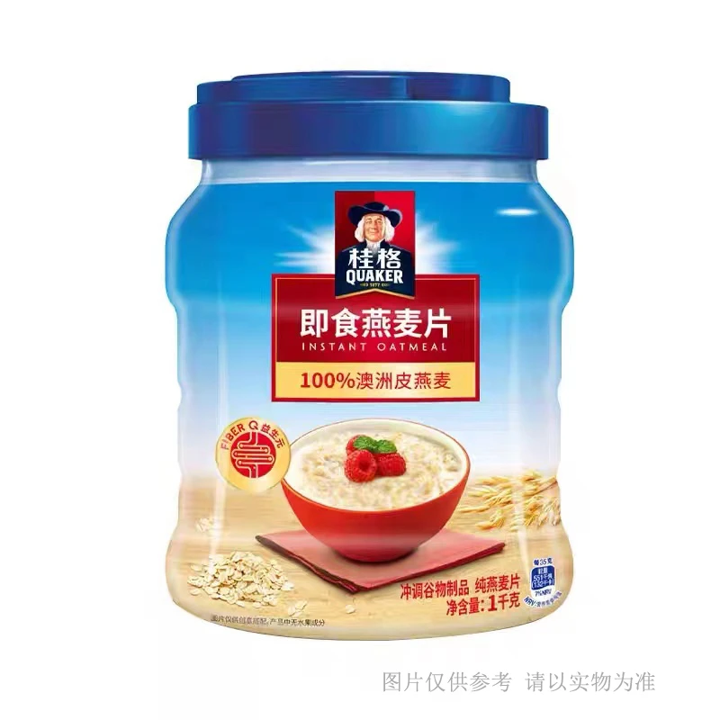 桂格 即食燕麦片 1kg/罐