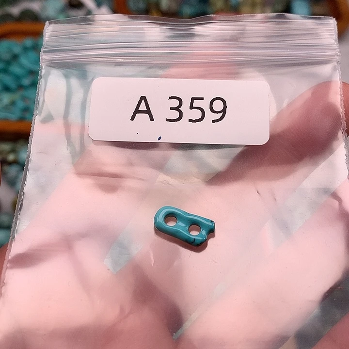 绿松石未镶嵌扣子扣子