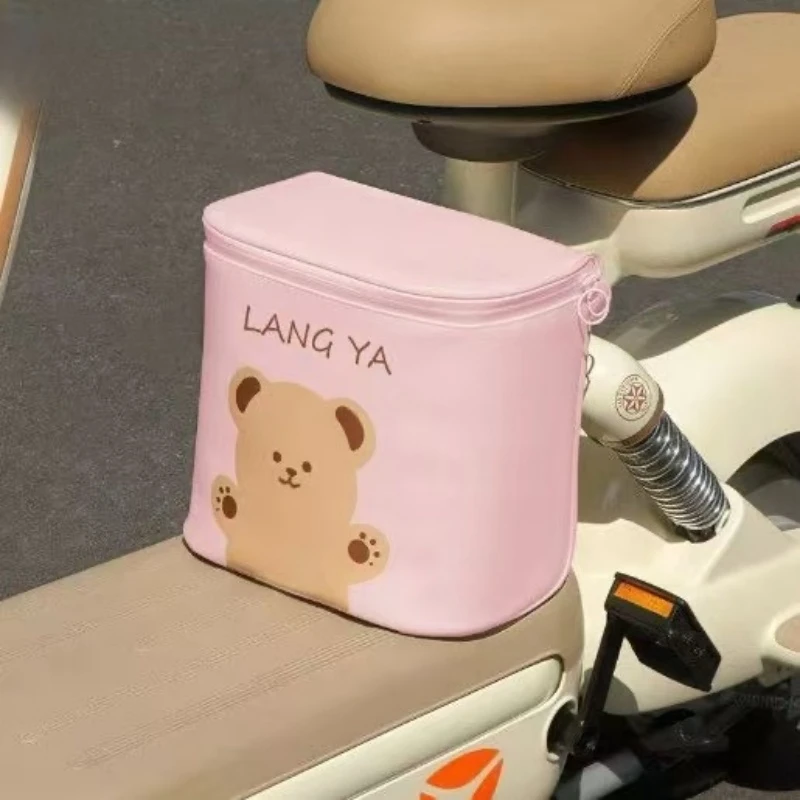 电瓶车电动自行车前置挂物挂包头盔手机收纳挂袋骑行置物储物包gh