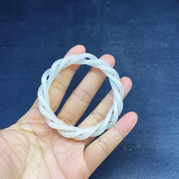 白玉菩提把件精选