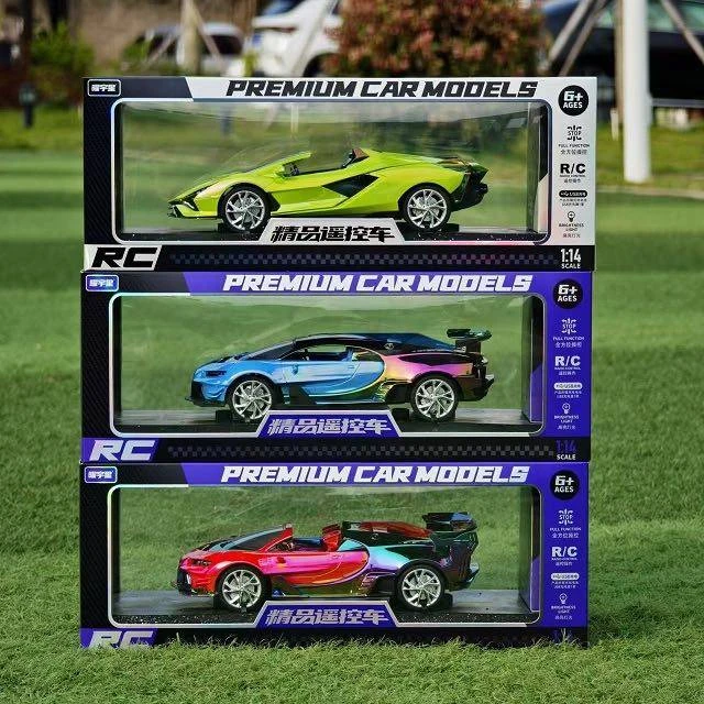 677-28充电无线遥控法拉利跑车1:14电动遥控汽车男孩礼品玩具