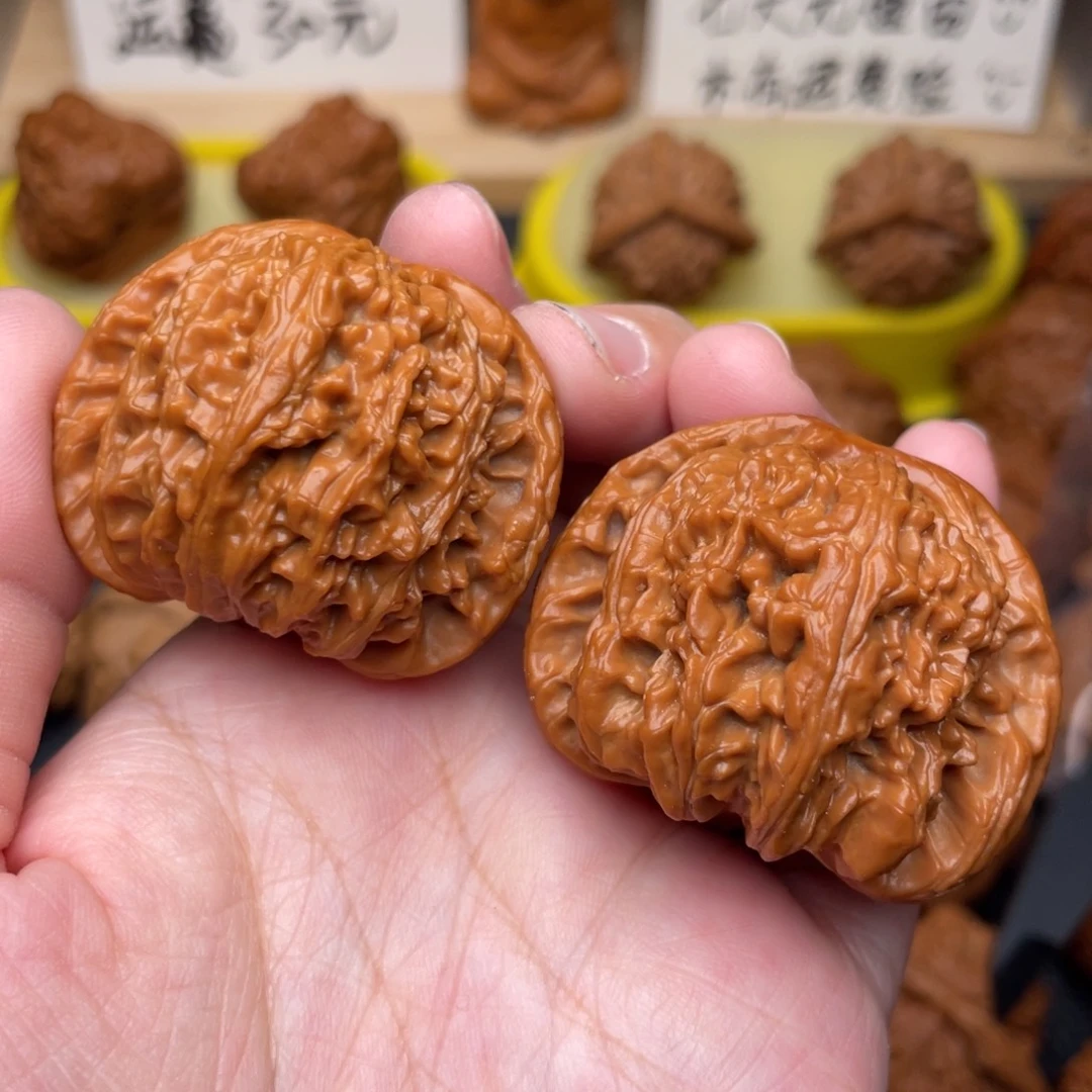 文玩核桃把件狮子41