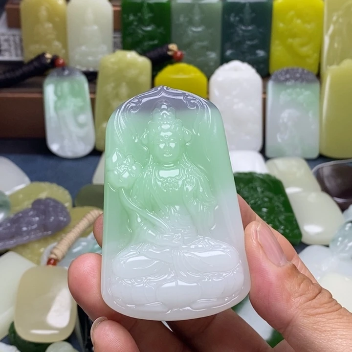 吊坠(不含链)未镶嵌和田玉