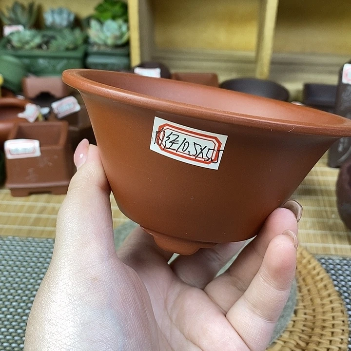 琉璃手工艺品宜兴紫砂精品花盆